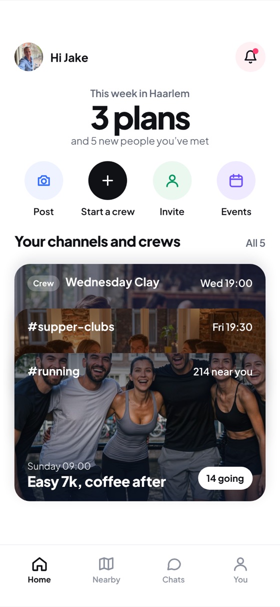 Land in channels near you